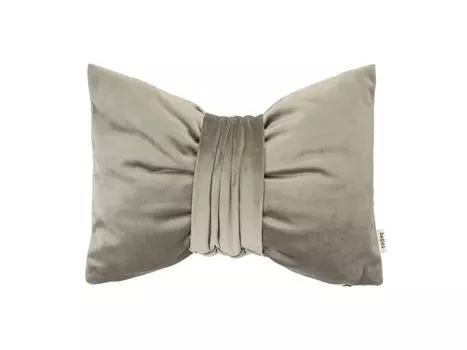 Чехол на подушку бантик ок. 25х35 см серо-коричневый Специальные чехлы на подушки beties "Samt&Sonders"