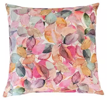 Чехол на подушку - белый - зеленый - красный - розовый - хлопок - 50 х 50 см - на молнии Yve!