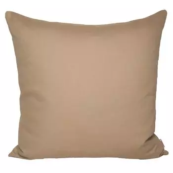 Чехол на подушку beties "Игра цветов" ок. 50х50 см 100% хлопок ириска бежевого цвета.