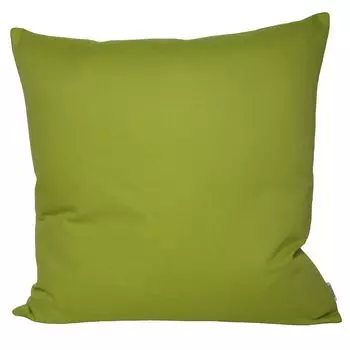 Чехол на подушку beties "Игра цветов" ок. 60х60 см 100% хлопок зеленый.