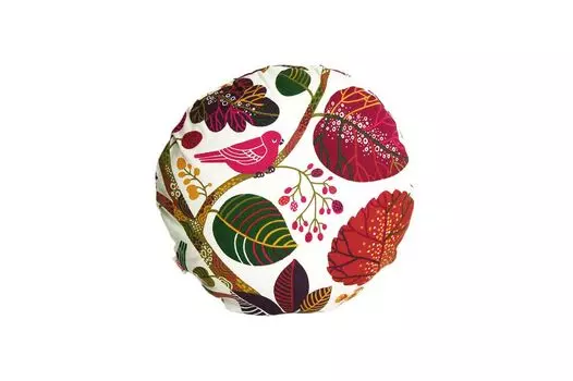 Чехол на подушку beties "Волшебный лес" круглый ок. 40 см, цвет слоновой кости.