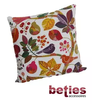 Чехол на подушку beties "Волшебный лес" ок. 50х50 см, цвет слоновой кости.