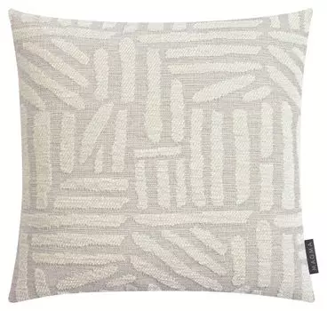 Чехол на подушку - бежевый - кремово-белый - 45 х 45 см - на молнии Magma - Heimtex