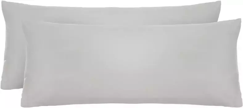 Чехол на подушку Biberna "Michi", (2 шт.), разные размеры, сертифицирован OEKO-TEX 40х80 см, цвет sturmgrau