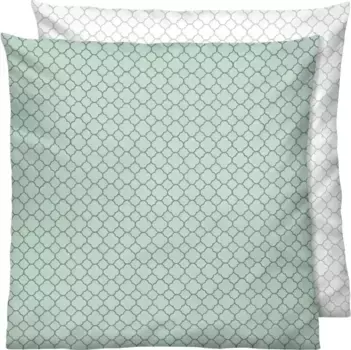 Чехол на подушку Biberna "Mix & Match", (1 шт.), можно комбинировать индивидуально 80х80 см, мятный