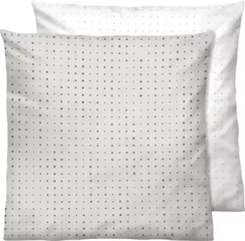 Чехол на подушку Biberna "Mix & Match", (1 шт.), можно комбинировать индивидуально 40х40 см, цвет beige/Punkte