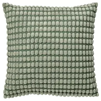 Чехол на подушку, бледно-серо-зеленый, 50х50 см, SVARTPOPPEL IKEA