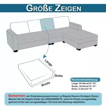 Чехол на подушку BTTO, зеленый