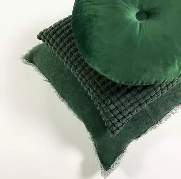 Чехол на подушку Burto хлопок с эффектом потертости 60х60 см Mountain View Dutch Decor