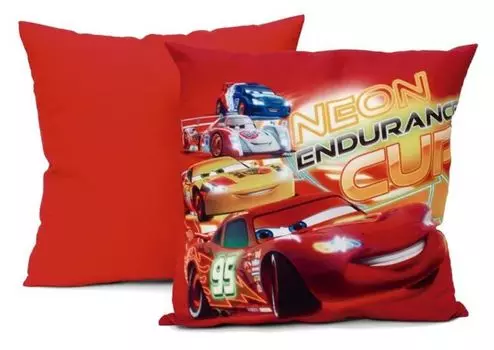 Чехол на подушку Cars, чехол на подушку Lightning McQueen, ок. 40 x 40 см Disney