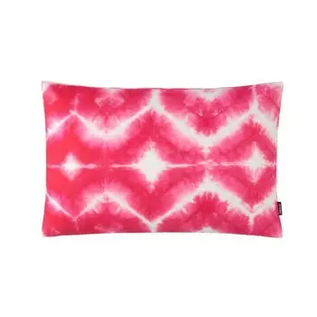 Чехол на подушку Coburg, цифровая печать батик ромб, розовый, наполнитель подушки: полиэстер Proflax