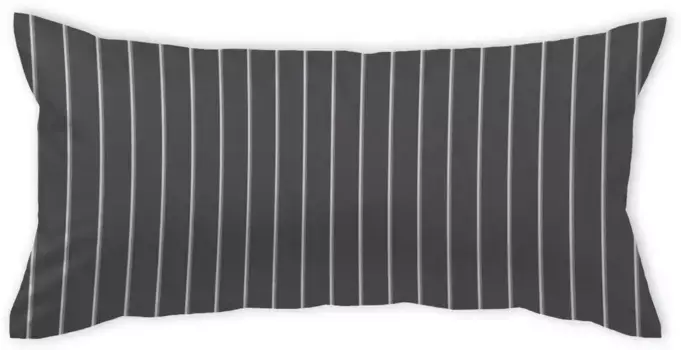 Чехол на подушку Curt Bauer "Belluno", (1 шт.), узкая полоска 80х80 см, цвет stahlgrau