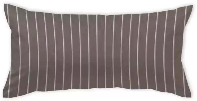Чехол на подушку Curt Bauer "Belluno", (1 шт.), узкая полоска 40х40 см, цвет sepia