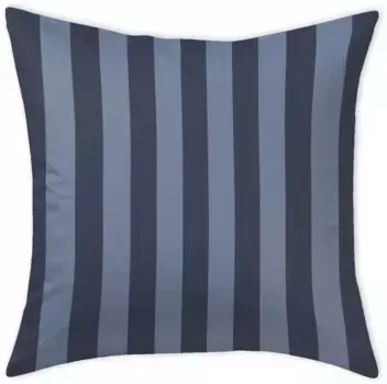 Чехол на подушку Curt Bauer "Como", (1 шт.), блок-полоски 80х80 см, цвет marine