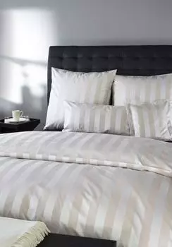 Чехол на подушку Curt Bauer Mako из парчи и дамасской ткани, один дизайн 2044 COMO, цвет песочный-0104, размер 70x90см