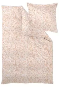 Чехол на подушку Curt Bauer Mako из парчи с дамасской, одинарный дизайн 9025 COSY цвет серо-коричневый-0198 размер 70x90см