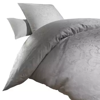 Чехол на подушку Curt Bauer Mako парчовый дамасский, одинарный дизайн 2680 ФЛОРЕНЦИЯ цвет белый-0000 размер 70х90см