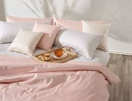 Чехол на подушку Curt Bauer парча дамасский одинарный Mellow (9024) цвет палисандр размер 80х80см