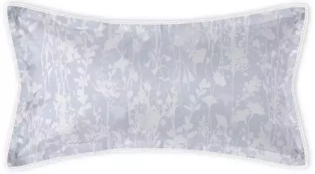 Чехол на подушку Curt Bauer "Санна", (1 шт.), с травами 80х40 см, синий