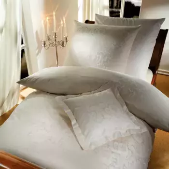 Чехол на подушку Curt Bauer, серебряный