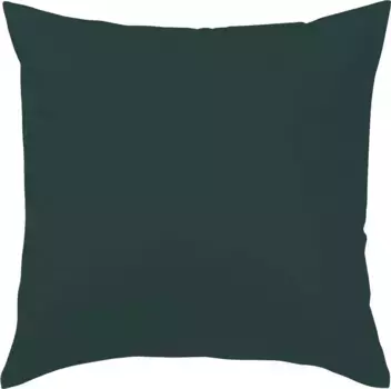 Чехол на подушку Curt Bauer "Uni-Mako-Satin", (1 шт.), однотонный 80х80 см, цвет malachit