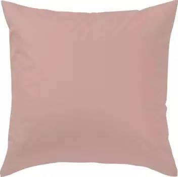 Чехол на подушку Curt Bauer "Uni-Mako-Satin", (1 шт.), однотонный 80х80 см, цвет malve
