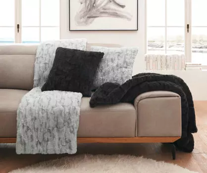 Чехол на подушку cushion cover mr-furry Musterring, черный