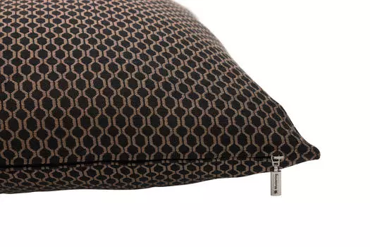 Чехол на подушку cushion cover mr-honeycomb Musterring, черный/бежевый