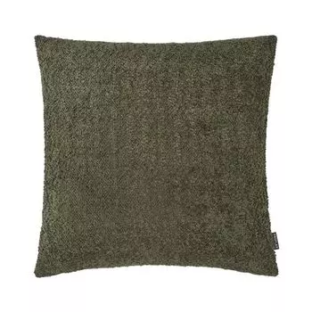 Чехол на подушку Дакка, мягкая структура букле, зеленый, размер: 50 х 50 см, наполнитель подушки: без Proflax