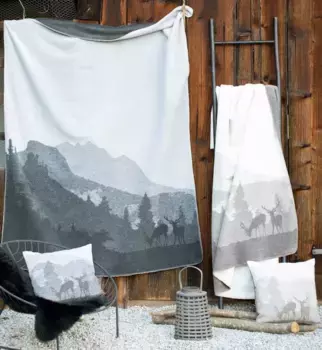 Чехол на подушку David Fussenegger, коричневый