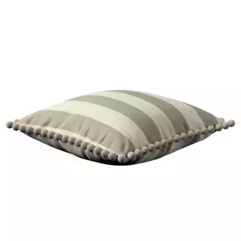 Чехол на подушку Dekoria, серебряный