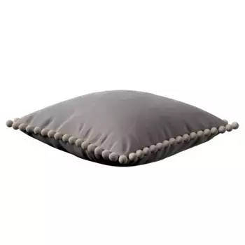 Чехол на подушку Dekoria, серый