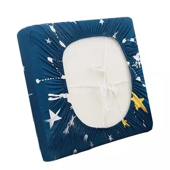 Чехол на подушку для дивана, не скатывающийся мягкий чехол для дивана, эластичный чехол для мебели для гостиной, белый, синий, размеры: L Stuttg