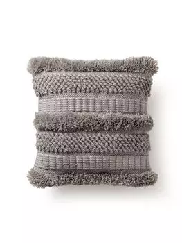Чехол на подушку для дома и улицы Toni 45x45 см серый benuta