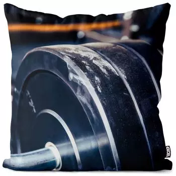 Чехол на подушку для фитнеса с гантелями VOID, чехол для подушки из полиэстера, водонепроницаемый, для улицы и в помещении, размер подушки: 80 x 80 см