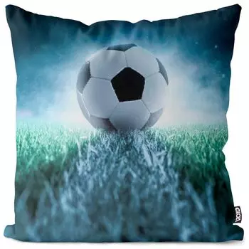 Чехол на подушку для футбольного поля VOID, чехол для подушки из полиэстера, водонепроницаемый, для улицы, в помещении, размер подушки: 80 x 80 см