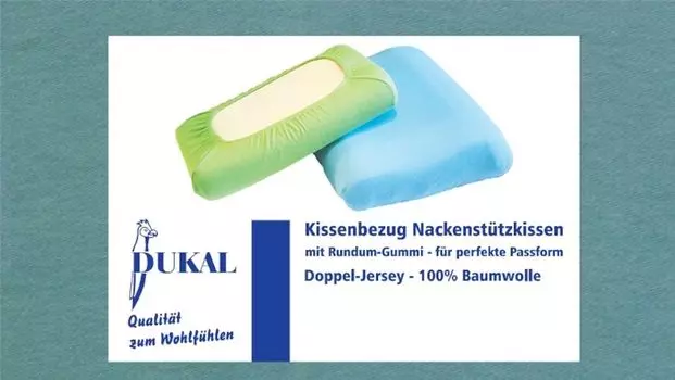 Чехол на подушку для поддержки шеи Grosana airflex CLASSIC/SPRING/TRAVEL: цвет - нефрит, размер - TRAVEL тип MJ DUKAL