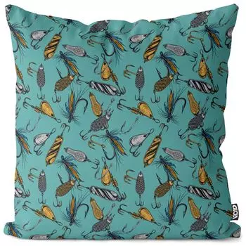 Чехол на подушку для рыболовной приманки VOID, водонепроницаемая подушка из полиэстера для улицы и дома. Размер: 80 x 80 см.