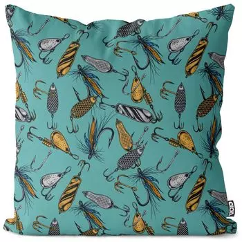 Чехол на подушку для рыболовной приманки VOID, полиэстер, водонепроницаемая подушка для улицы и дома. Размер: 60 x 60 см.