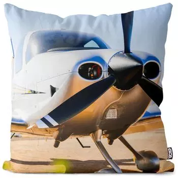 Чехол на подушку для спортивного самолета VOID, чехол для подушки из полиэстера, водонепроницаемый, для улицы, в помещении, размер подушки: 80 x 80 см