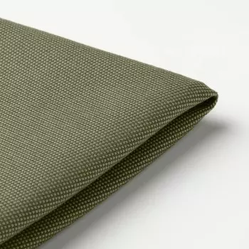 Чехол на подушку для уличного стула темно-бежевый зеленый 35см, FRSN IKEA