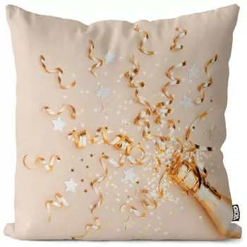 Чехол на подушку для вечеринки с шампанским VOID, чехол для подушки, полиэстер, водонепроницаемая подушка для улицы и дома. Размер: 60 x 60 см.