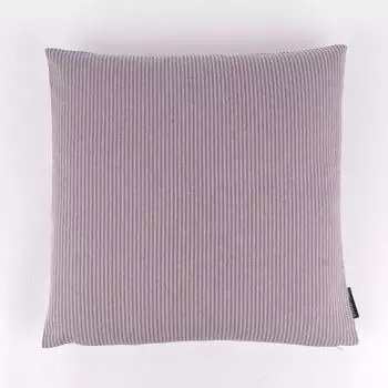 Чехол на подушку Dobby Stripes фиолетово-бежевый разных размеров от SCHNER LEBEN. Размер 60х60см (ВхШ) Размер 60х60см (ВхШ) Schner-Leben