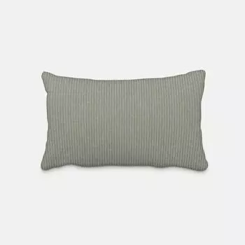Чехол на подушку Dobby Stripes зеленый бежевый разных размеров от SCHNER LEBEN. Размер 40х60см (ВхШ) Размер 40х60см (ВхШ) Schner-Leben