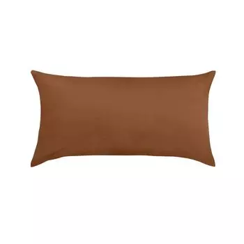 Чехол на подушку Dream Sleep Uni Monaco, набор из 2 шт., 2x 40x80 см, коричневый Traumschlaf
