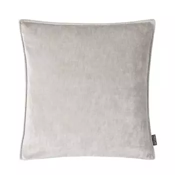 Чехол на подушку Дрезден, однотонный бархат, серебро, размер: 27 х 43 см, наполнитель подушки: без Proflax