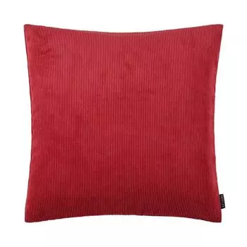 Чехол на подушку «Дублин», тонкий вельвет, красный, размер: 50 х 50 см, наполнитель: без Proflax