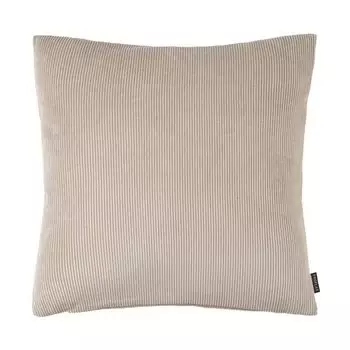 Чехол на подушку «Дублин», тонкий вельвет, бежевый, размер: 50 х 50 см, наполнитель: утиные перья Proflax