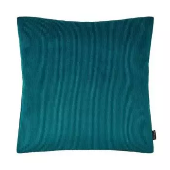 Чехол на подушку «Дублин», тонкий вельвет, бирюзовый, размер: 40 х 60 см, наполнитель: утиные перья Proflax