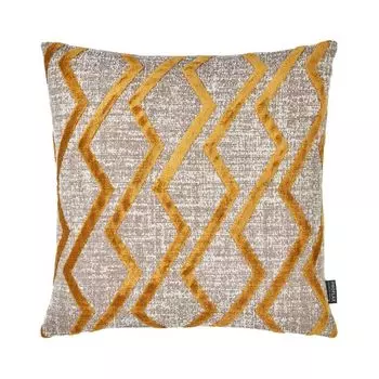 Чехол на подушку Edmonton Zigzag Honey (желтый), размер: 27 x 43 см, наполнитель подушки: нет Proflax